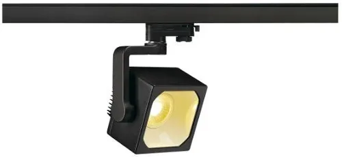 SLV EURO CUBE Spot für Hochvolt-Stromschiene, Schwarz von SLV