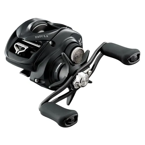 DAIWA 23 Tatula TW100XHL Angelrolle - Hochwertige Angelrolle mit 6,3:1 Übersetzung, 7 Kugellagern und max. Bremskraft von 5 kg, ideal für präzises Angeln.