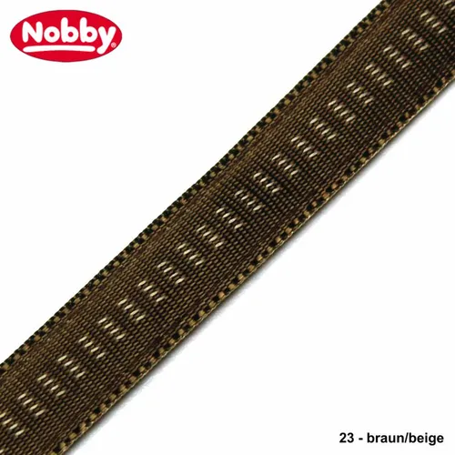 Nobby Führleine SOFT GRIP 200 cm - 10/15/20/25 mm - Nylon Leine Hundeleine 2 m