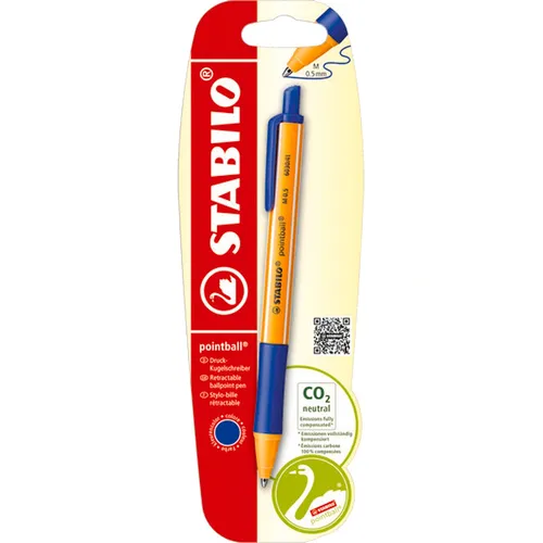 Kugelschreiber St. pointball blau