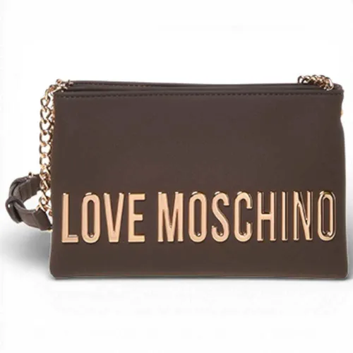 LOVE MOSCHINO Damen Tasche aus Synthetik - Schlamm - Elegante Handtasche für Damen in Mehrfarbig, ideal für jeden Anlass. Mit hochwertigem Synthetikmaterial und klassischem Design - perfekt für stilbewusste Frauen.