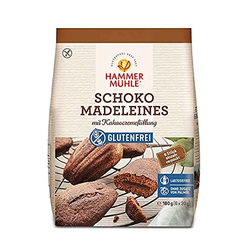 Hammermühle Schoko Madeleines Glutenfrei, 180 g