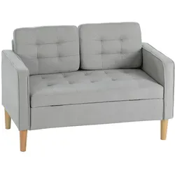 HOMCOM 2 Sitzer Sofa mit Stauraum von HOMCOM