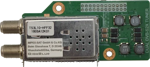 Gigablue GigaBlue Dual DVB-S2x Tuner v.2 HD-Dual-Tuner von GigaBlue