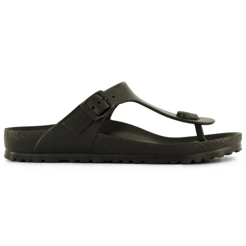 Birkenstock Gizeh Eva Zehentrenner in Black, Größe 43 - Wasserfeste Sandalen mit anatomisch geformtem Fußbett und rutschfester Außensohle, ideal für den Sommer und entspannte Tage am Strand.