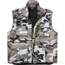 Brandit Ranger Vest XXL - Urban Style - Herren-Weste mit 42 praktischen Taschen, ideal für Outdoor-Aktivitäten, und angenehm weichem Baumwollfutter für besten Tragekomfort.