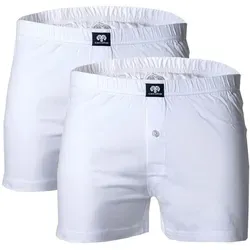 CECEBA Herren Shorts 2er Pack - Bequeme Boxershorts aus Baumwolle - Herrenunterhosen im Vorteilspack, klassischer Gummizugbund und hohe Atmungsaktivität für optimalen Tragekomfort.