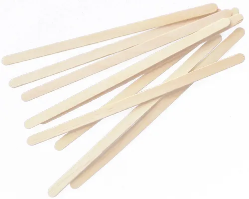 NATURE Star Rührstäbchen Länge: 178 mm aus Birkenholz 1.000 Stück