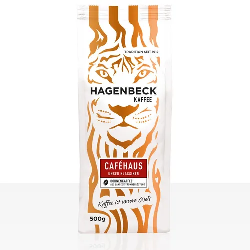 Hagenbeck Cafehaus Unser Klassiker 500g Kaffeebohnen