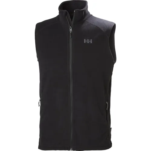 Helly Hansen Daybreaker Fleece Vest 2XL - Schwarz - Funktionsjacke aus recyceltem Polartec Fleece, ideal für Freizeit und Alltag. Leichte Weste mit durchgehendem Reißverschluss und stylischer HH-Stickerei für optimalen Tragekomfort.