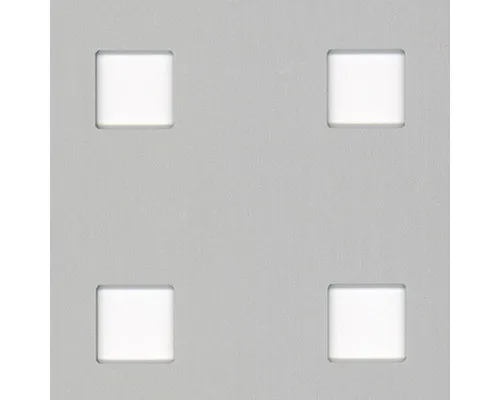 Alberts 467197 Lochblech | quadratische Lochung aus Aluminium