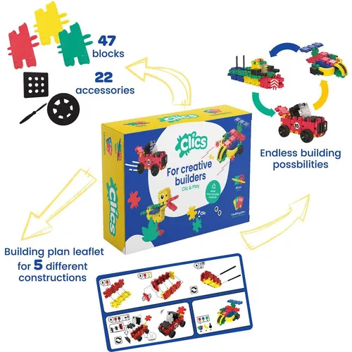 Clics Box 5 in 1 Baukasten (38933108)