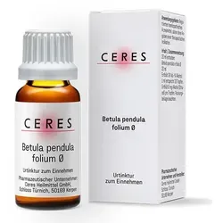CERES Betula pendula folium Urtinktur 20 ml