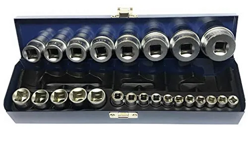 Steckschlüssel-Einsätze Schraubenschlüssel Nusskasten Stecknuss Stecknüsse SAE ZOLL ZÖLLIG 1/4