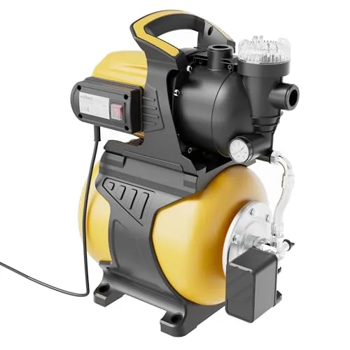 Wiltec Hauswasserwerk 3500 l/h mit 19-L-Membrankessel