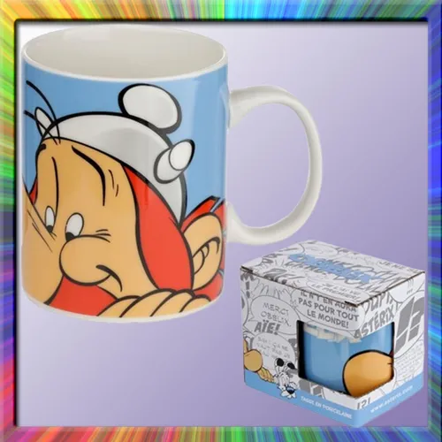 Obelix,Porzellanbecher Tasse-  300ml - Comic, Kaffetasse, Geschenk, Asterix