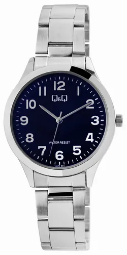 Q&Q Herrenarmbanduhr Edelstahl Quarz 3 ATM