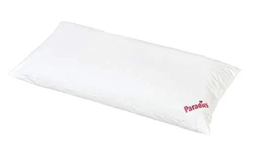 PARADIES Kissen 40x80 cm Softy Antiallergo - Allergikerfreundliches Kopfkissen - Kissen für Hausstaubmilben-Allergiker mit schützendem Evolon-Bezug, Öko-Tex Standard 100, medizinisch getestet und waschbar bei 60°C für hygienischen Schlafkomfort.