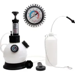 CCLIFE 2L Bremsenentlüftungsgerät Bremsenentlüfter Bremsflüssigkeit mit 1L Absaugbehälter