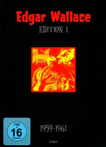 EDGAR WALLACE Edition 01 BOGENSCHÜTZE Frosch mit der Maske - 4-DVD Box der spannenden Edgar Wallace Edition, bietet fesselnde Kriminalgeschichten in deutscher und englischer Sprache.