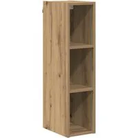 vidaXL Hängeschrank Riga Artisan-Eiche 20 x 29,5 x 80 cm Holzwerkstoff 884433
