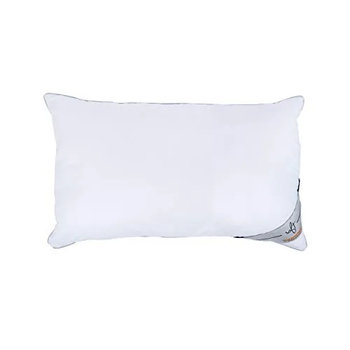 Traumschloss Kopfkissen »Soft« 40x60cm mit 3D Soft-Polyesterfaser | Baumwollbezug Feinbatist | Allergiker geeignet und pflegeleicht