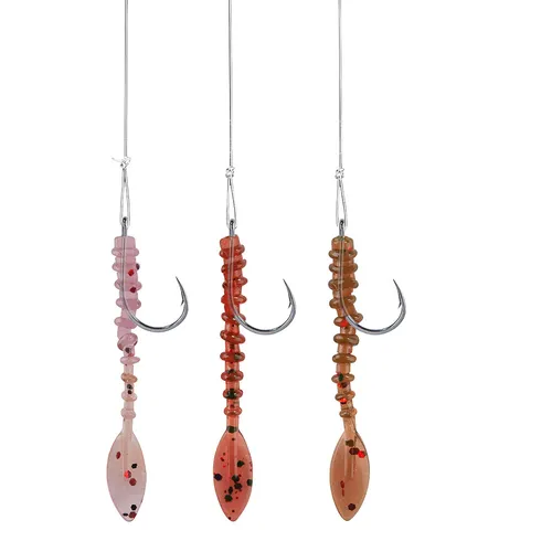 Balzer Barsch Hegene 175cm 0,25mm - Barschmontage, Ausführung:Leaf Tail / 6cm