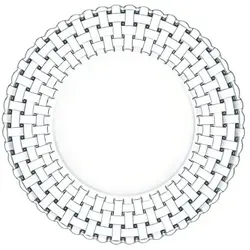 Nachtmann Speiseteller Bossa Nova 2er Set 27 cm beige in weiß von Nachtmann