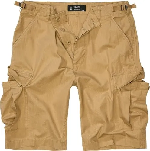 Brandit Herren BDU Ripstop Shorts Cargos, Camel, L