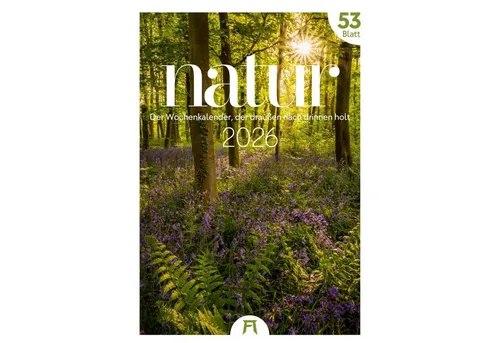 Natur Wochenkalender 2026 von Ackermann Kunstverlag
