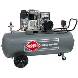 Druckluft-Kompressor 3,0 PS 200 Liter 10 bar HK425-200 - Robuster Kompressor mit 3,0 PS und 200 l Kessel, ideal für Werkstätten und Baustellen. Bietet schnellen Druckaufbau und ist leise im Betrieb – perfekt für anspruchsvolle Druckluftwerkzeuge.