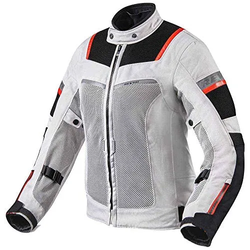 Revit Tornado 3 Damen Motorrad Textiljacke - Stilvolles Design in Weiß/Schwarz, Größe 38 - Schutzjacken - Hochwertige Textiljacke für Damen mit optimalem Schutz und Belüftung für ein komfortables Fahrerlebnis.