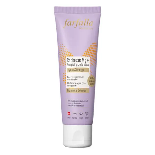 Hydro Skinergy|Rockrose Mg+ - Energetisierende Gel-Maske 50ml | FARFALLA