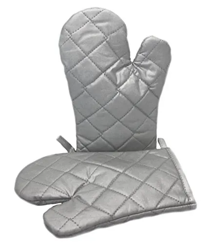 Backhandschuh Grillhandschuh Topfhandschuh 24 cm - 1 Paar