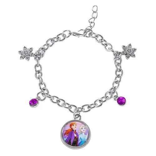 Disney - Frozen II Anna & Elsa Multicoloured Enamel Costume Charm B... NEU