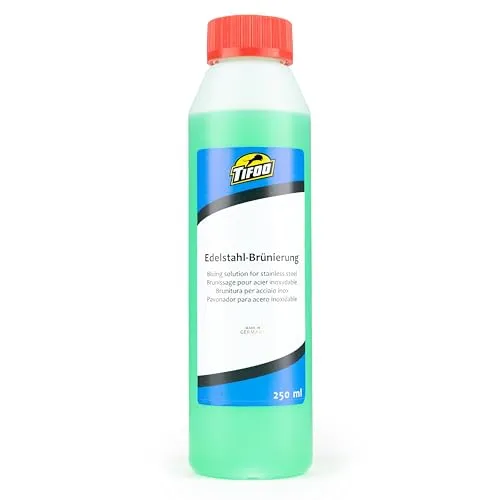 Edelstahl-Brünierung 250 ml – Hochwertige Brünierung für Edelstahl V2A