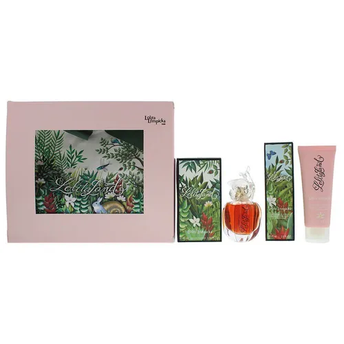 Lolita Lempicka Lolitaland 3 Piece Gift Set - Damen Geschenkset mit 40ml EDP, 75ml Body Lotion und stylischer Tasche – ideal für besondere Anlässe und als perfektes Geschenk.