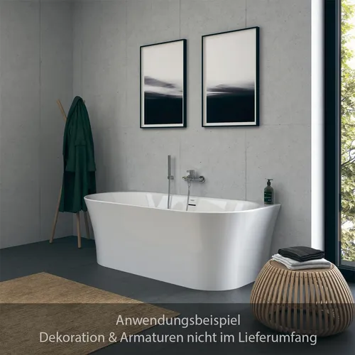 Duravit DuraSenja Badewanne Oval 150x75 cm von Duravit