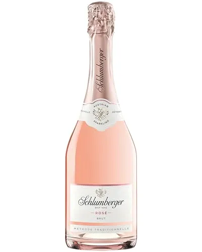 Schlumberger Rosé Brut Klassik | Austrian Sparkling Sekt | Methode Traditionelle | Frankfurt International Trophy Gold Award Gewinner 2024 | 750ml