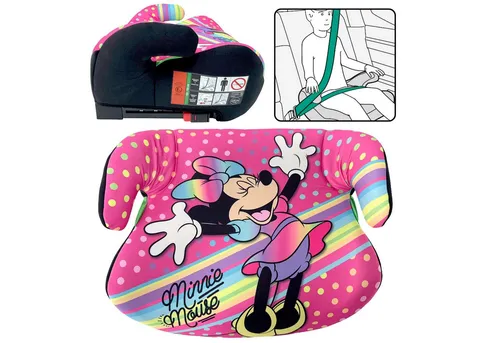Sarcia.eu Autokindersitz MINNIE Mouse ISOFIX-Sitz, Autositz für Mädchen 22–36 kg, 125–150 cm