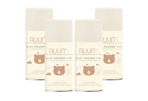 RUUM Raumduft-Nachfüllflasche Lufterfrischer Nachfüller (4-St., 250ml (4er Pack)