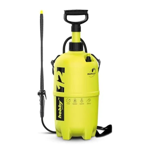 TerraDomi Premium 12 Liter Drucksprüher I Gartenspritze für Hobby und Gärtner I verstellbare Düse I europäische Qualität I hochwertig und robust