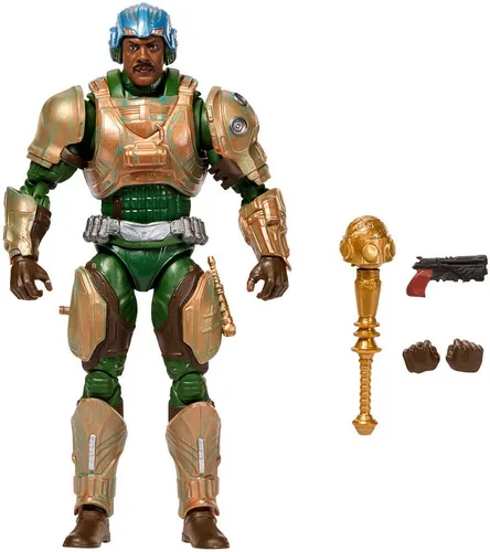 Mattel Masters of the Universe First Ones Chronicles Man-At-Arms - Detailreiche Actionfigur im Maßstab 1:12, inspiriert vom Live-Action-Film. Mit 30 beweglichen Punkten, inklusive charakteristischem Streitkolben und Blaster. Ideal für Sammler und Fans!