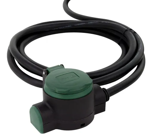 REV Verlängerungskabel Supraflex 10 m H07RN-F 3G1,5 mm - strapazierfähig und flexibel, ideal für den Innen- und Außeneinsatz