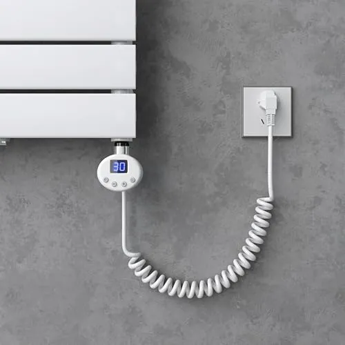 doporro Heizstab Elektroheizstab mit Temperaturregelung