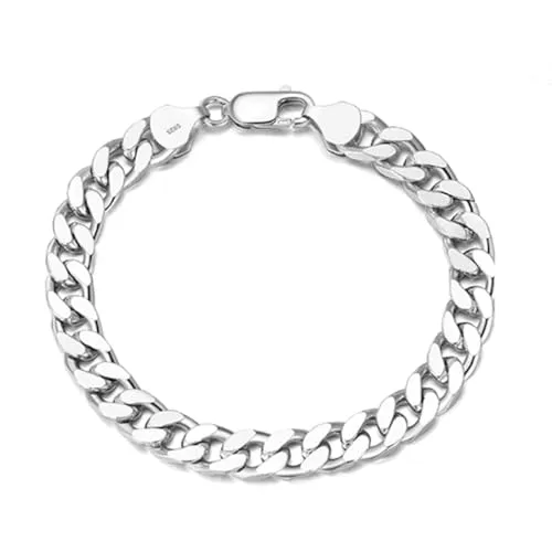 Karma NH10900874 Herren Armband hochwertig Silber925 modern 22 cm Herrenarmband Herrenschmuck Männerarmband modern Schmuck für Männer Geschenkbox