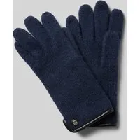 Roeckl Wollhandschuhe mit Lederpaspel von Roeckl