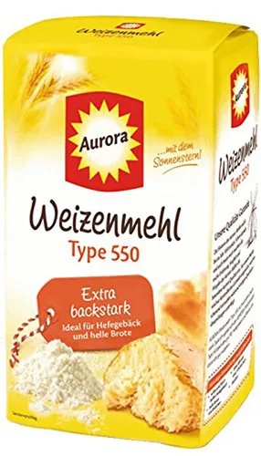 Aurora Weizenmehl Type 550 extra backstark 1000g