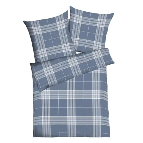 Kaeppel Biber Bettwäsche Pure in blau von Kaeppel