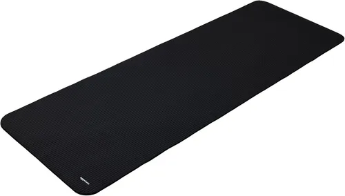 Produktbild Amazon Basics Yogamatte 183×61cm – Extra Dick & Rutschfest – Schwarz
